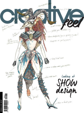May 2017 - Creative Feel Magazine  Cover and Article