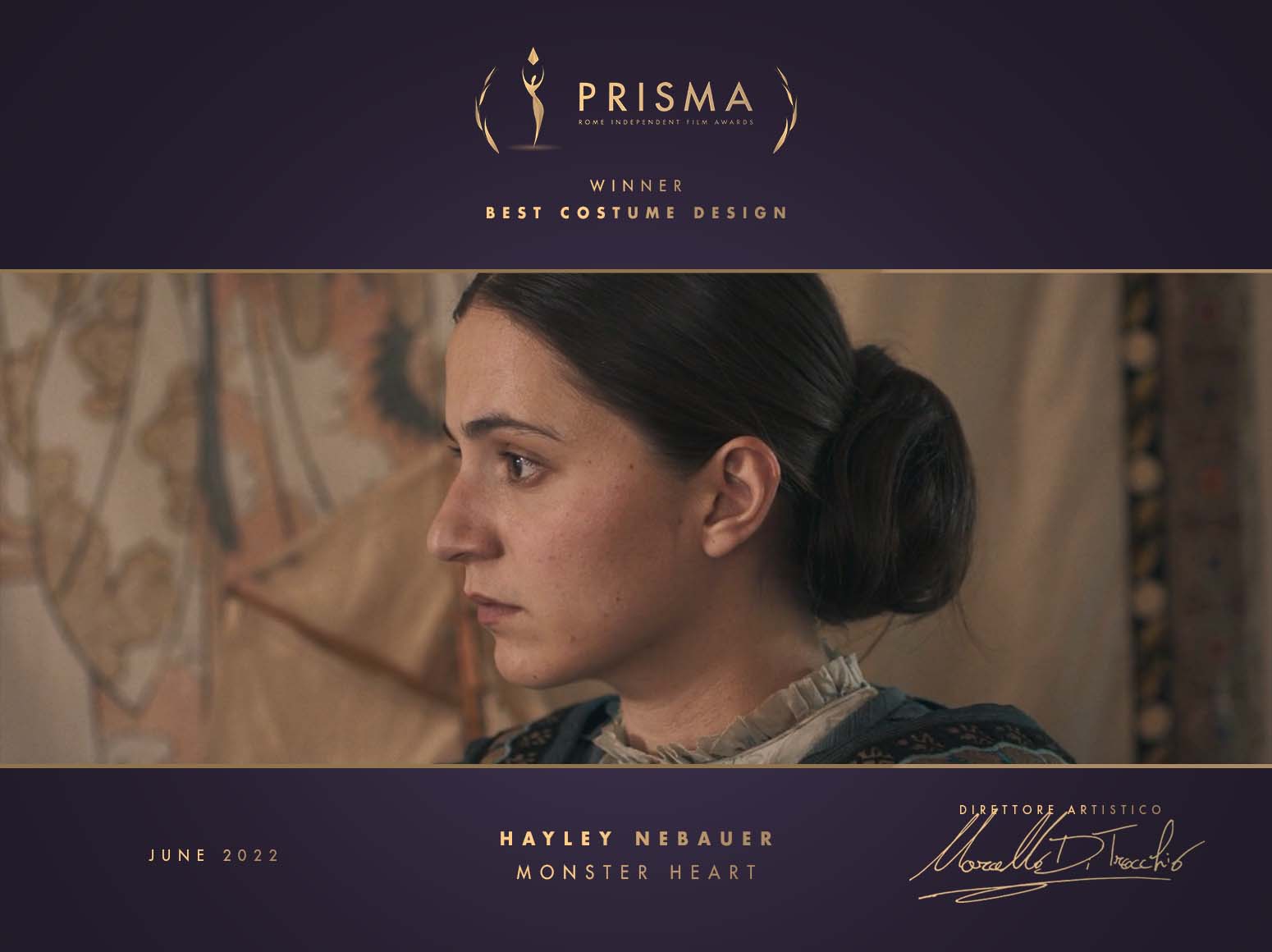 Winner Best Costume Design - June 2022